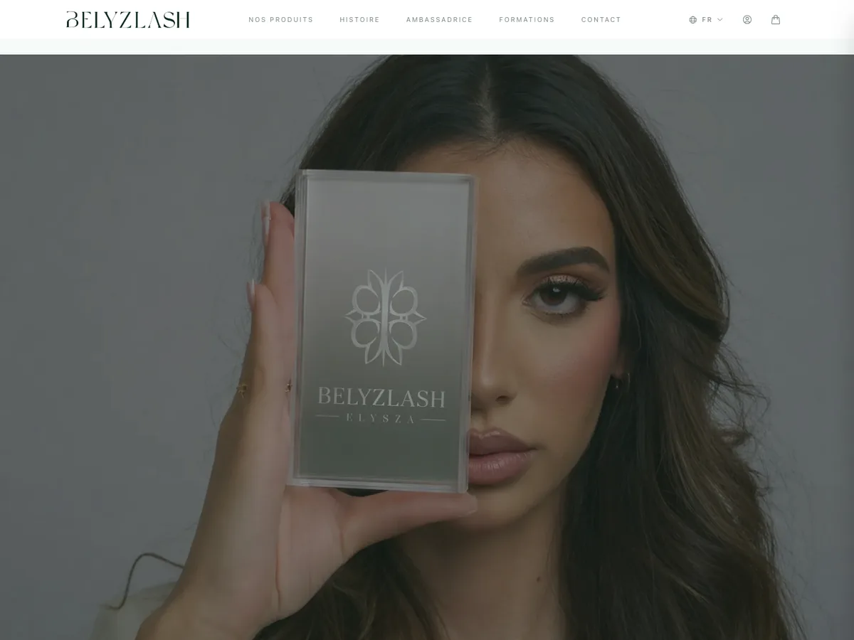 BelyzLash — Site e-commerce